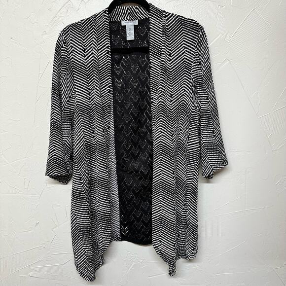Catherine’s Slinky Open Cardigan Size 1X - Picture 4 of 5
